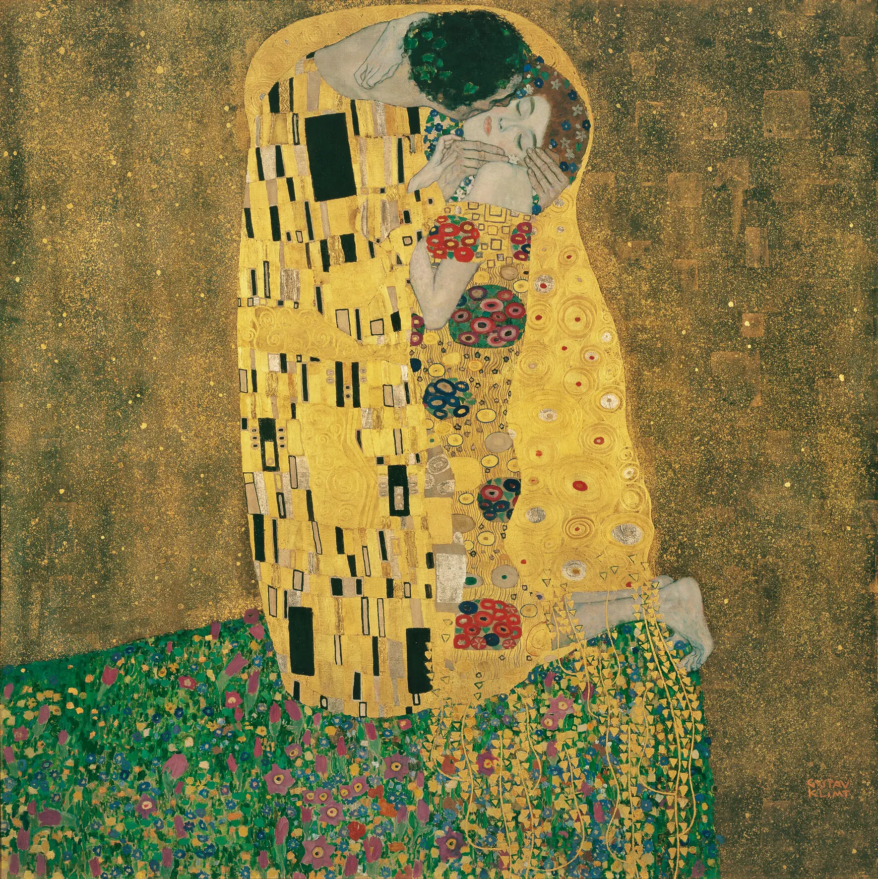 The-Belvedere-Museum-fractionalized-Gustav-Klimt's-"The-Kiss"-into-10000-NFTs.
