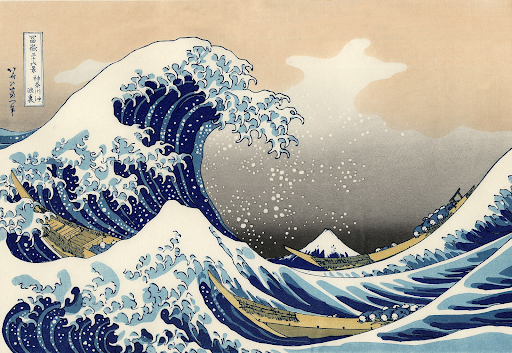 "The-Great-Wave-off-Kanagawa"-was-one-of-the-many-artworks-turned-into-NFTs-through-a-collaboration-between-LaCollection-and-The-British-Museum.