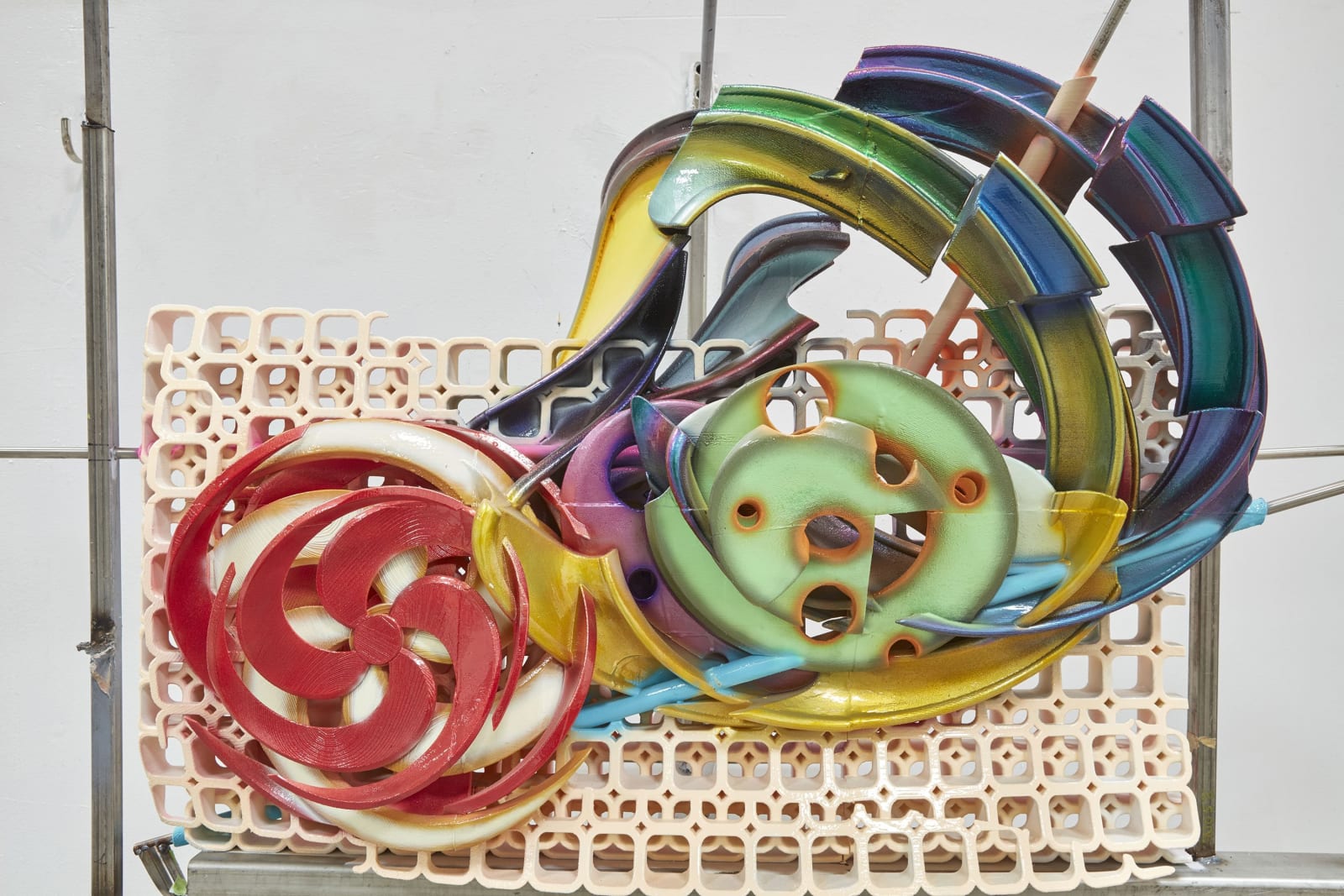 Frank-Stella-Canadian-Sunset-2016andnbspMarianne-Boesky-Gallery