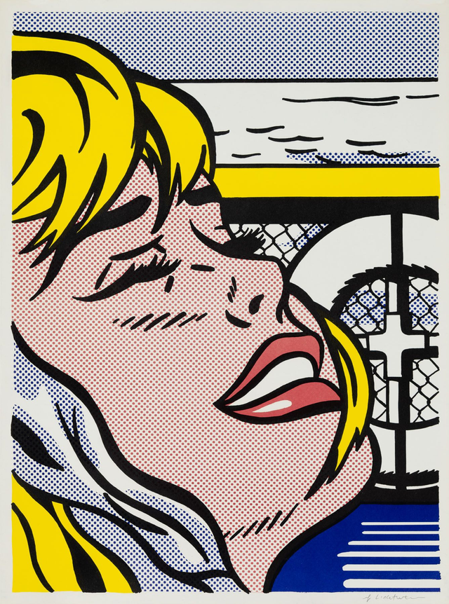 About the Artwork 29717 L Ichtenstein C Ii 6 Shipboard Girl 