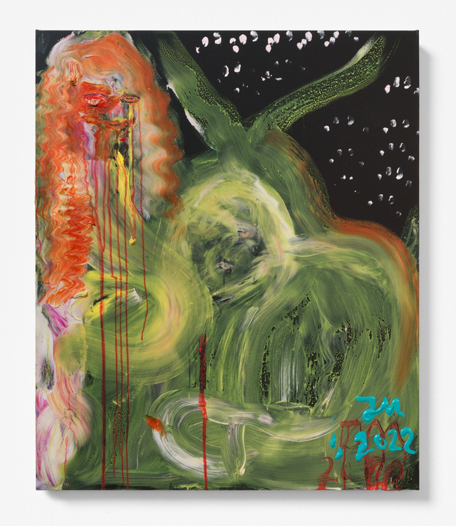 About the Artwork Jonathan Meese. Fast Nix Geht Mehr, Java Jim. 2022  by Jonathan Meese