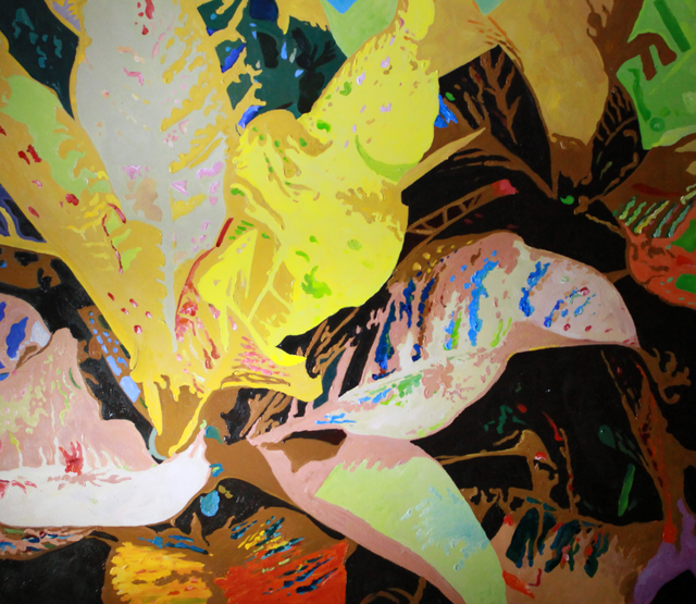 About the Artwork Omar Zeidan, Plenti (2015), Oil on Canvas, 173x200cm. Price 12,000$jpg  by Omar Zeidan