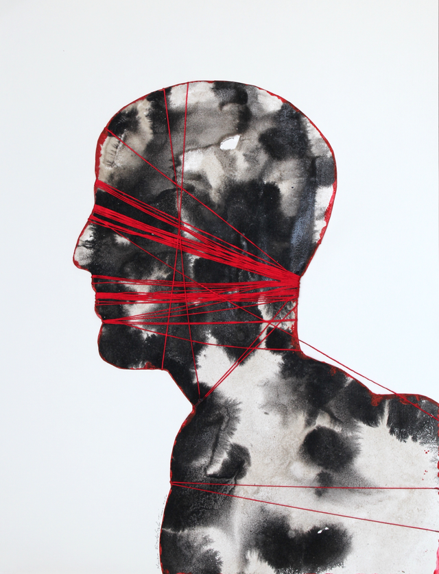 About the Artwork Meriem Bourdebala     Awakened Series     Collage on Paper     65x50cm     2020   Price 7500$    by Meriem Bouderbala