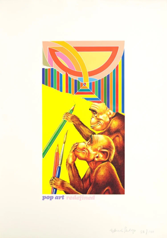 About the Artwork Eduardo Paolozzi. POP Art Redefined, 1971  by Eduardo Paolozzi