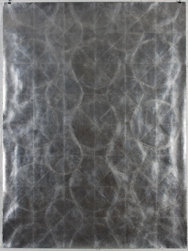About the Artwork Gavin Perry. Oracle, 2011 Feuilles D'argent Sur Papier : Silver Leaves on Paper 191 X 148 Cm : 75.2 X 58.3 In  by Gavin Perry