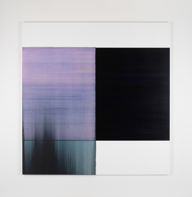 About the Artwork Innes Callum. Exposed Painting Bluish Violet Red Oxide, 2019  by Callum Innes