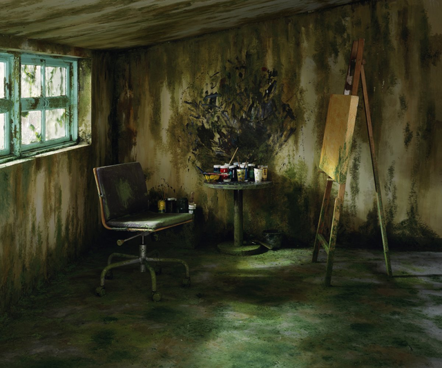 About the Artwork Chen Wei. Mossy Room, 2011  by Chen Wei