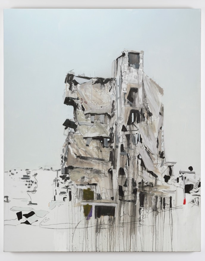 About the Artwork Maguire Brian. Aleppo 3, 2017  by Brian Maguire