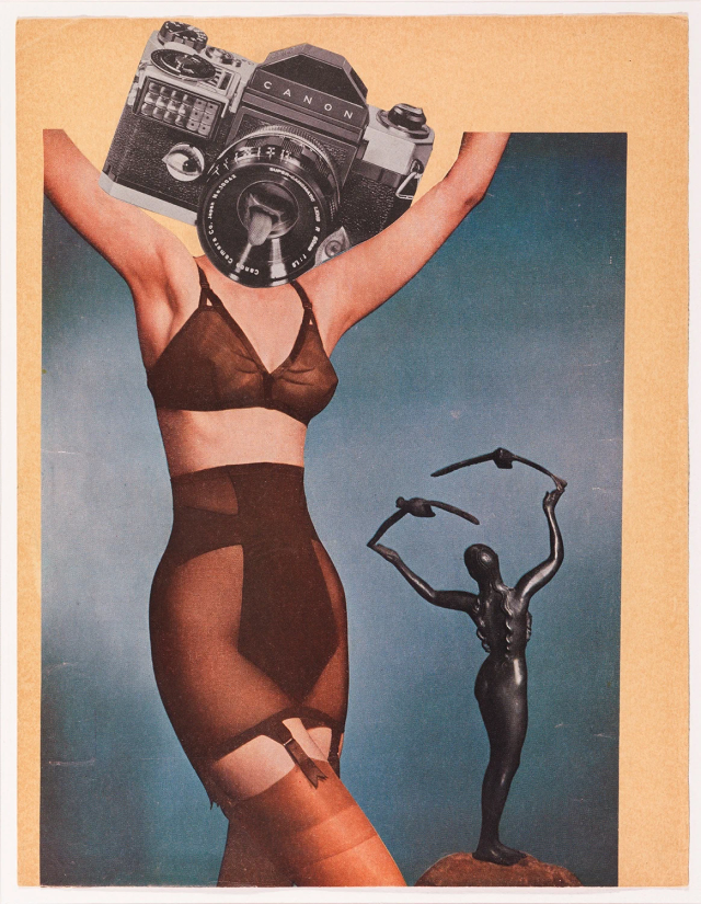 About the Artwork Erró Canon Underwear, 1958  by Erró