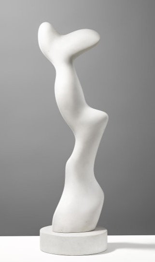 About the Artwork Arp (jean) Hans Dream Flower With Lips. 1954. White Marble  by Jean (Hans) Arp