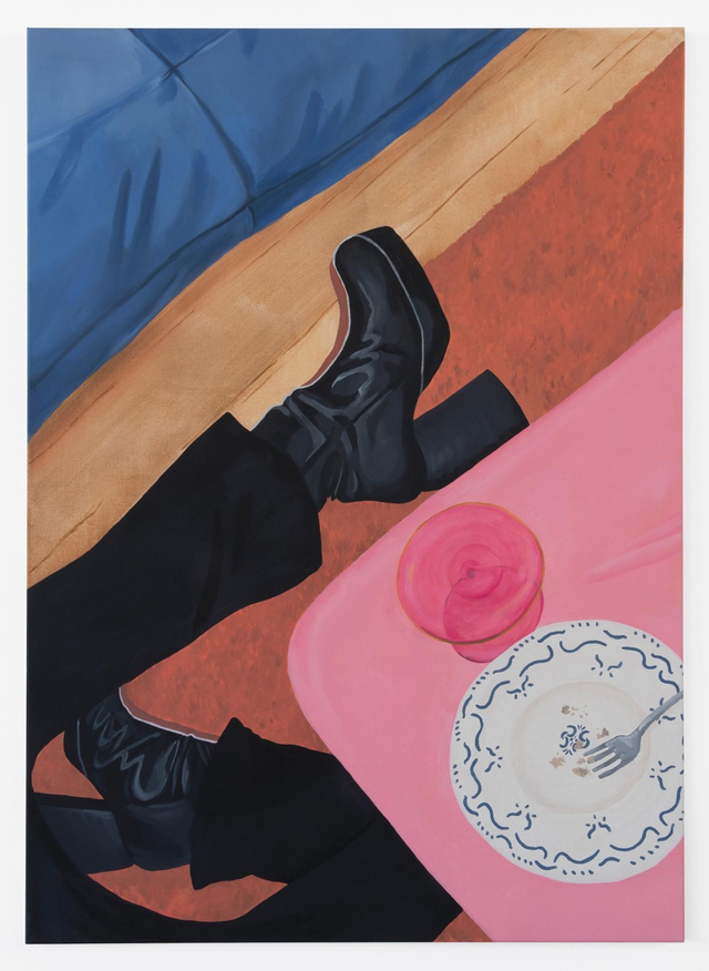 About the Artwork Romane De Watteville. After Party, 2021, Acrylic on Canvas, 140 × 100 Cm   by Romane de Watteville