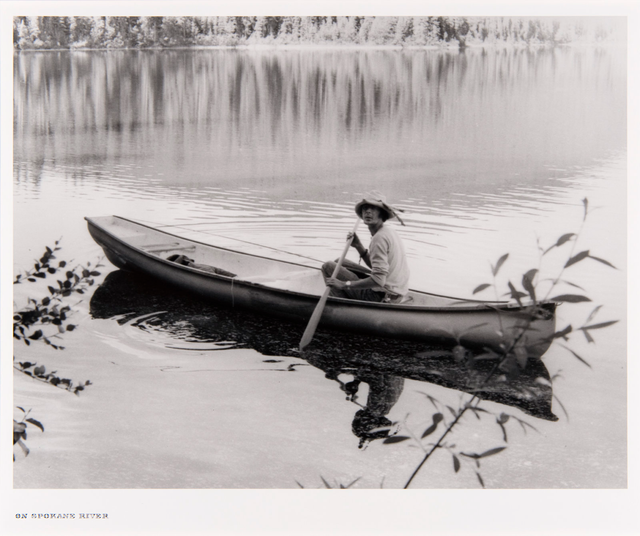 About the Artwork Liz Magor, on Spokane River From Field Work, 1989, Selenium Toned Silver Gelatin Print, 16 X 20 In. (41 X 51 Cm)  by Liz Magor
