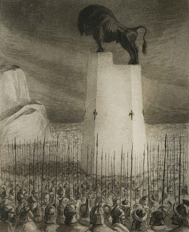About the Artwork Kubin Alfred the Army. Ca 1903  by Alfred Kubin