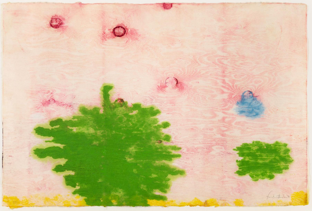 About the Artwork 29532 Frankenthaler H189 Monotype Xviii  by Helen Frankenthaler