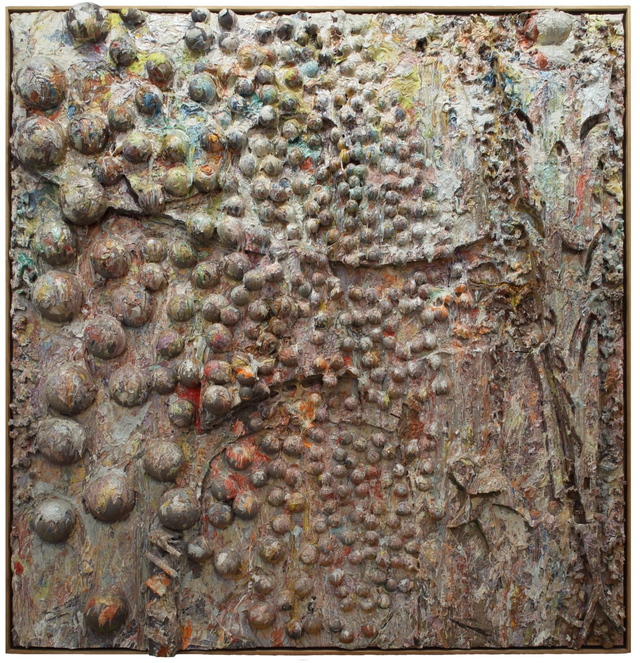 About the Artwork Rattled 90A-8  by Larry Poons