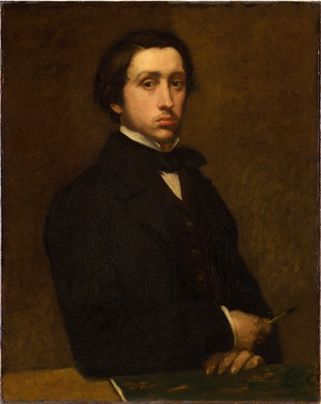 About the Artwork Edgar Degas Self Portrait 1855 