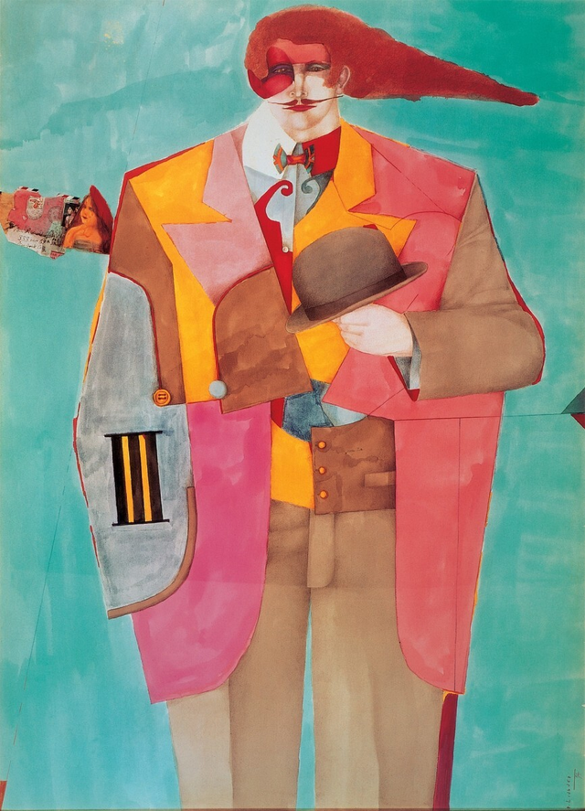 About the Artwork Lindner Richard a Letter From New York, 1974  by Richard Lindner