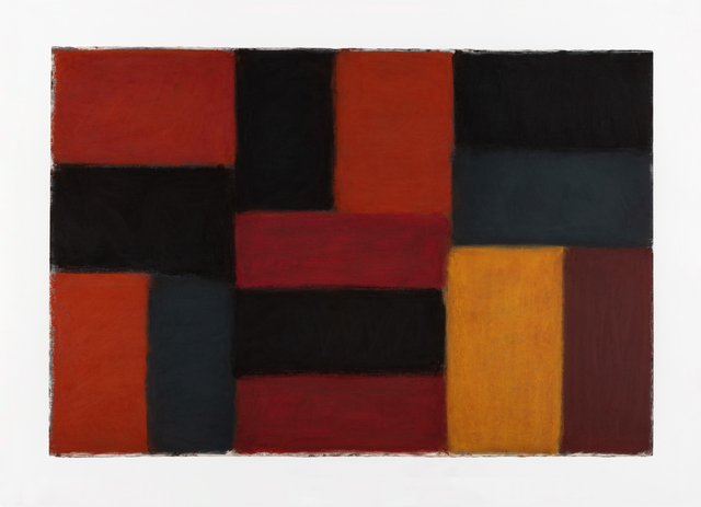 About the Artwork Scully Sean. Red Doric 7.15.19, 2019  by Sean Scully