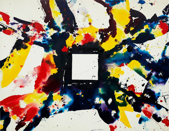 About the Artwork 30330 Francis Face to Face  by Sam Francis