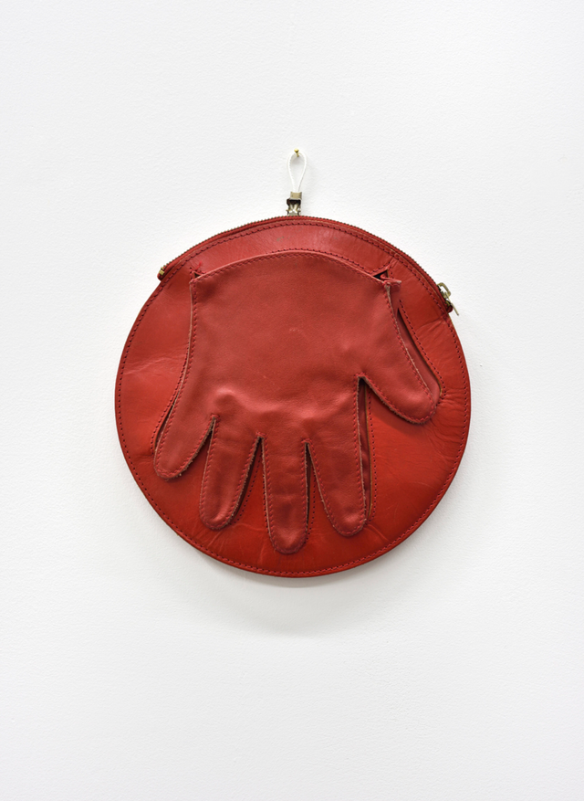 About the Artwork Cinzia Ruggeri. Guanto Borsa Schiaffo (slap Glove Bag), 1983  by Cinzia Ruggeri