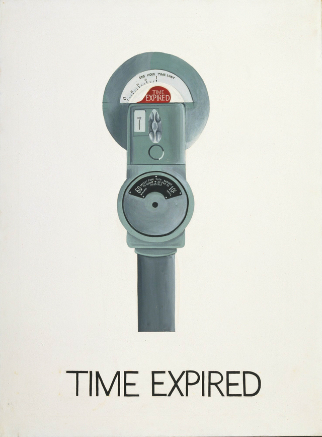 About the Artwork Blosum Vern. Time Expired, 1962  by Vern Blosum