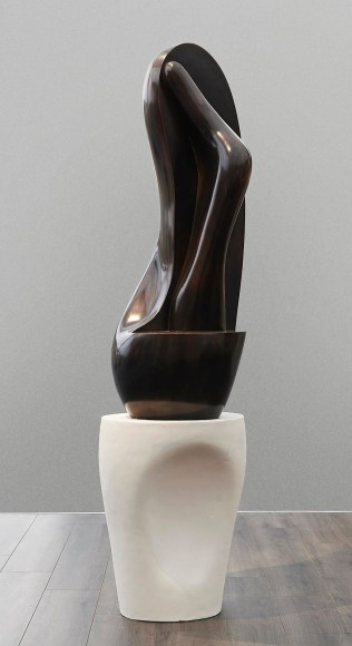 About the Artwork Arp (jean) Hans Amphore De Muse. 1959 1961. Bronze, Dark Brown Patina  by Jean (Hans) Arp