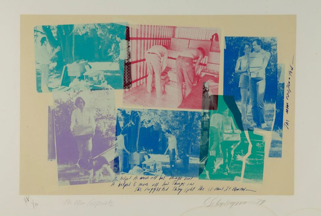 About the Artwork Schneemann Carolee. the Men Cooperate. 1979  by Carolee Schneemann