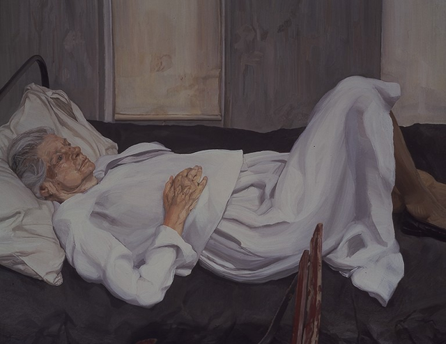 About the Artwork Lucian Freud the Painter S Mother. Ca. 1982  by Lucian Freud