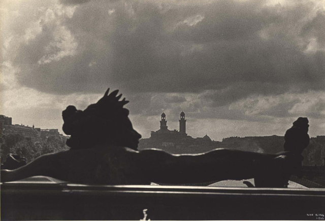 About the Artwork Bing Ilse. Pont Alexandre Iii With View of Trocadero, Paris. 1935  by Ilse Bing