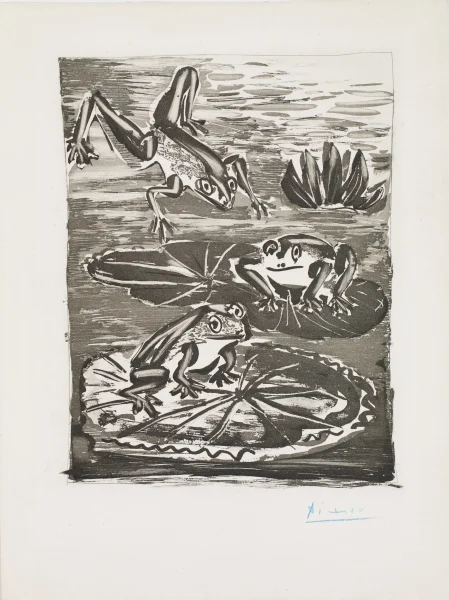 About the Artwork Picasso Pablo La Grenouille, 1942  by Pablo Picasso