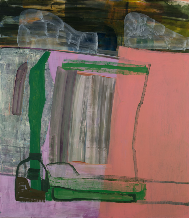 About the Artwork Amy Sillman. the Lie Down, 2017 2018  by Amy Sillman