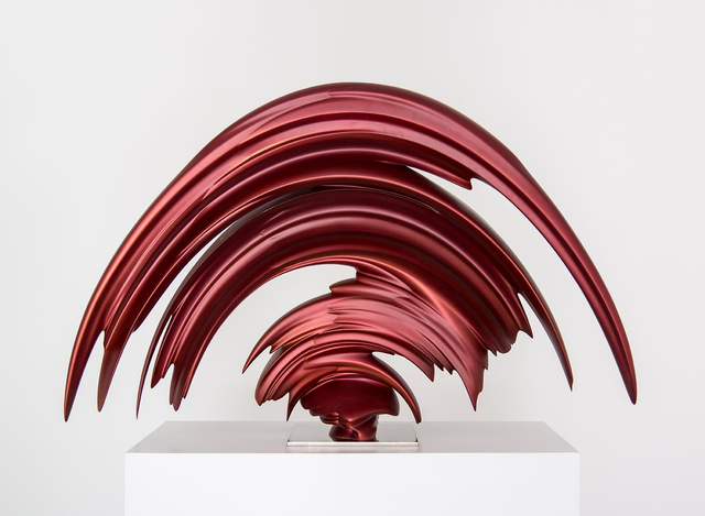 About the Artwork Tony Cragg. Spring. 2015. Bronze. Cm 85 X 32 X 132.  by Tony Cragg