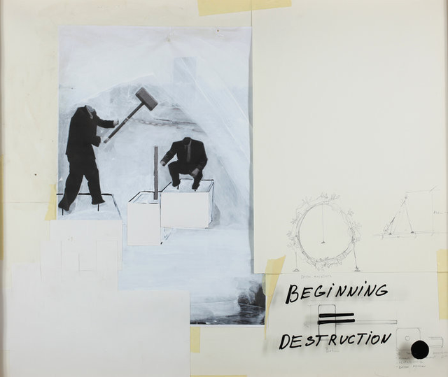 About the Artwork István Csakany. Beginning = Destruction. 2013  by István Csakany
