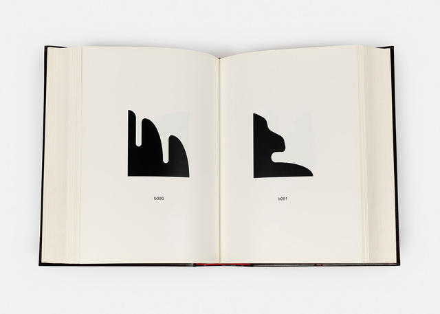 About the Artwork Mccollum Allan. the Book of Shapes, 2010  by Allan Mccollum